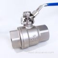 Stainless Steel NPT 2PC Floating Ball Valve